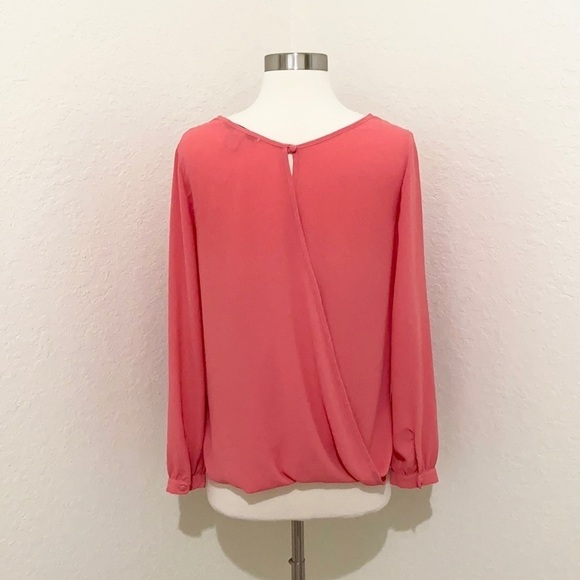 Forever 21 Blouse (pink/salmon color) - Picture 2 of 7